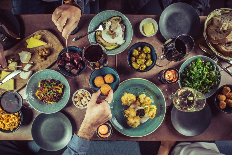 Sharing table spread